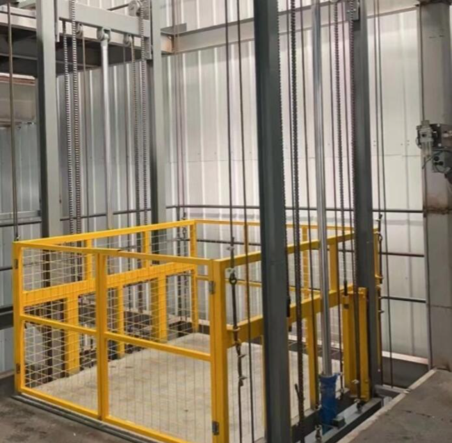 达州导轨式升降机一般加工周期